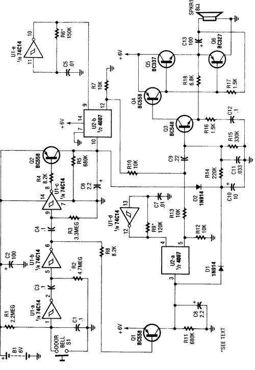 門鈴pcb.電路圖，門鈴電路板維修視頻